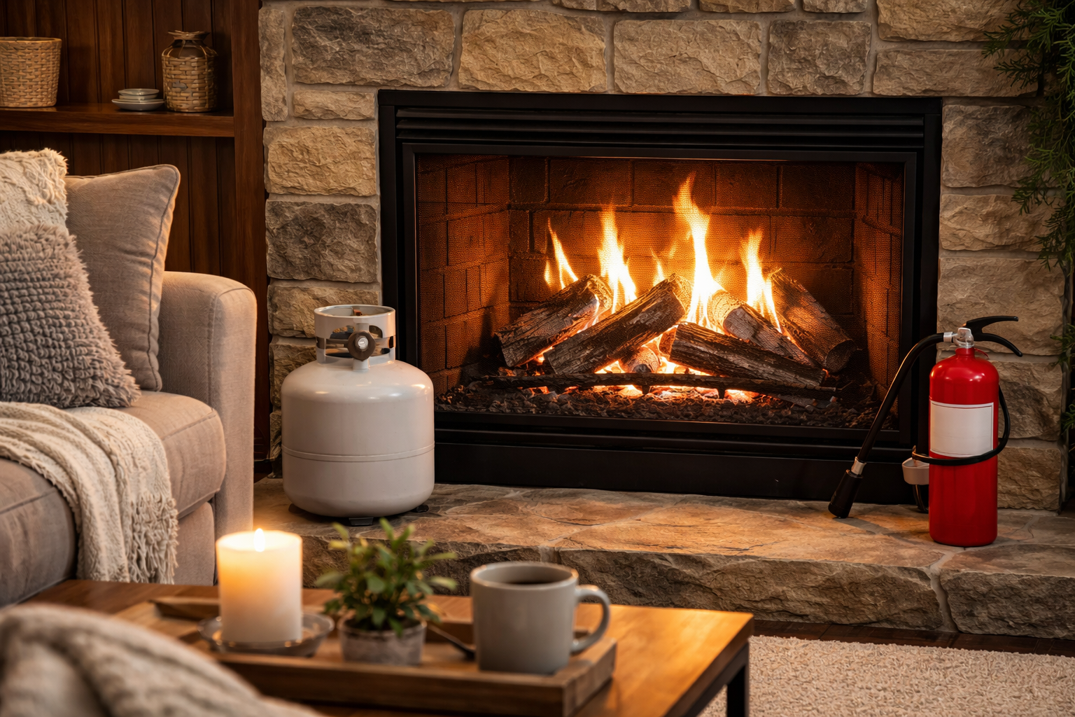  Propane Fireplace Safely
