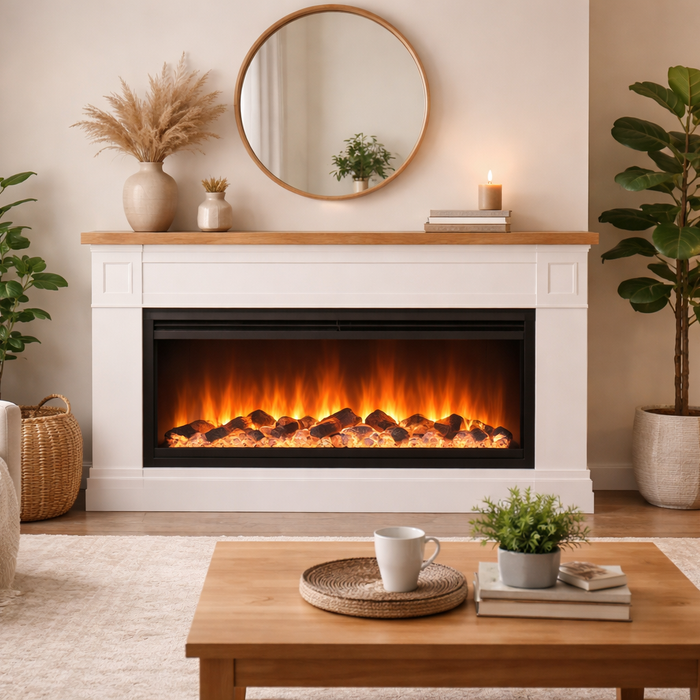 What do you need for an electric fireplace?