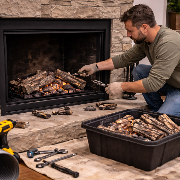 Gas Fireplaces Be Converted to Wood Burning