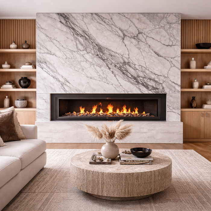 Modern fireplace wall ideas