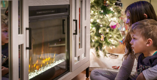 are electric fireplaces safe to leave on overnight