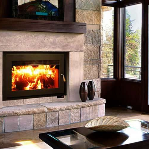can you mount a tv above a wood-burning fireplace