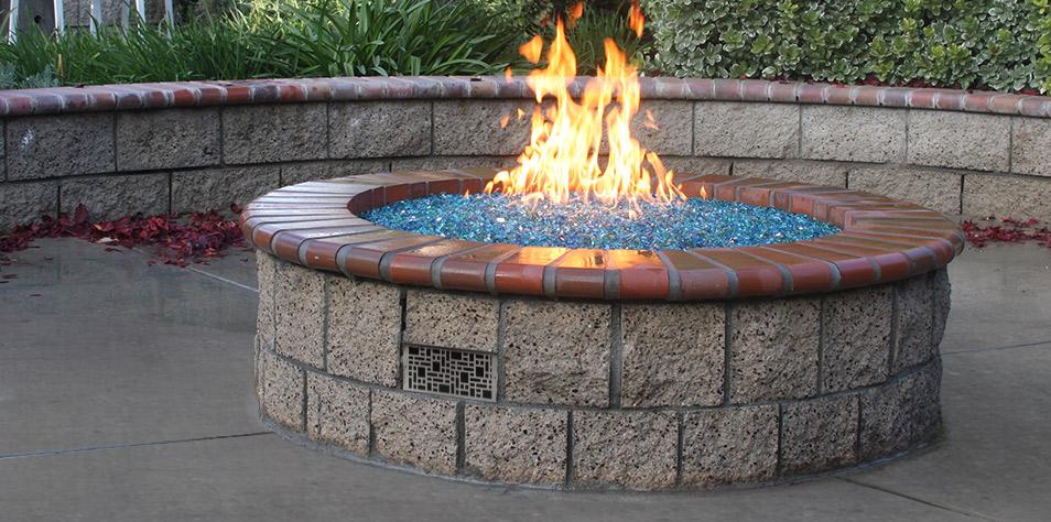 how long does a propane tank last fire pit