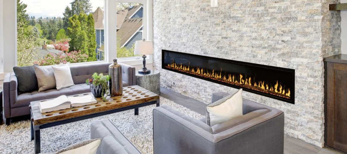 how much electricity does an electric fireplace use