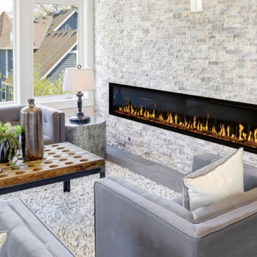 how much electricity does an electric fireplace use