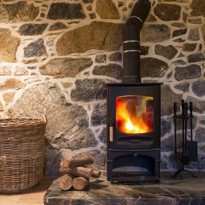 how to clean a wood burning stove