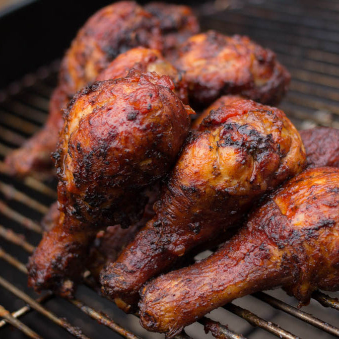 how to grill chicken legs on charcoal grill