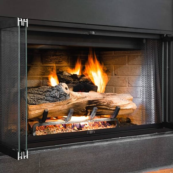 how to remove prefab fireplace doors