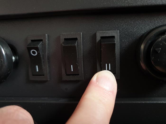 how to reset electric fireplace