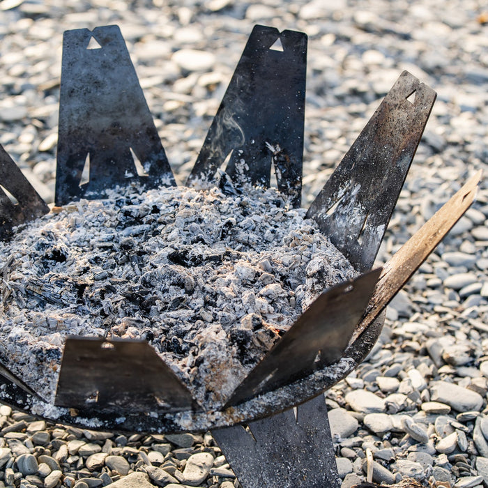 what to do with fire pit ashe