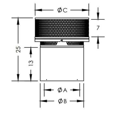 Majestic 14" Dura Vent DuraChimney ll Round Termination Chimney Cap