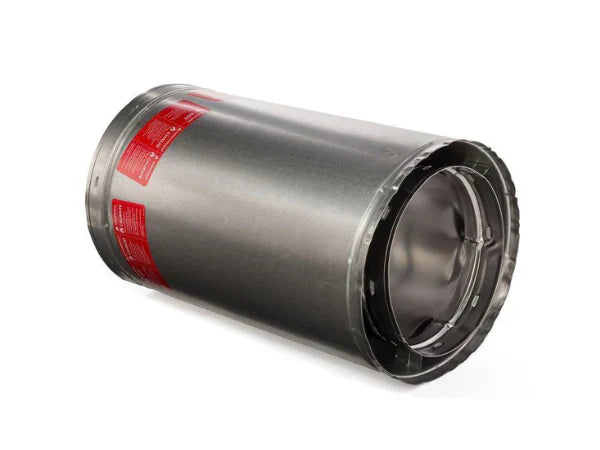 Majestic 18" Aluminized Chimney Section for SL300 Series Wood Burning Pipe