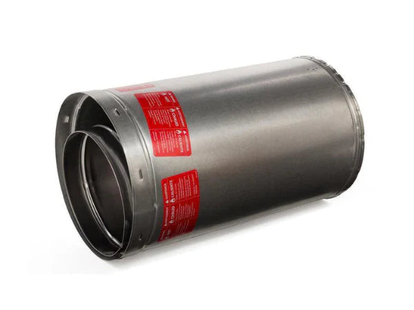 Majestic 18" Aluminized Chimney Section for SL300 Series Wood Burning Pipe