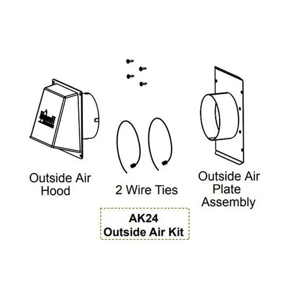 Outside Air Kit (Flex Venting not included)