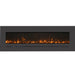 Amantii 72 Wall Mount with Steel Surround Yellow Flame Sable Media