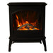 Amantii Lynnwood Freestanding Cast Iron Electric Stove with Birch Logs Set 