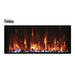 Amantii Panorama Slim 40 Built-In Linear Electric Fireplace Trimpless