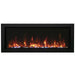 Amantii Panorama Slim 50 Built-In Linear Electric Fireplace REMII 1 MEDIA YELLOW AND ORANGE FLAME MG_2209