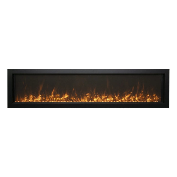 Amantii Panorama Slim 60 Built-In Linear Electric Fireplace AMBER YELLOW MG_0157-1