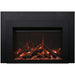 Amantii Sierra Flame Smart 34 Electric Fireplace Insert OAK ORANGE AND YELLOW FLAME Scaled