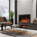 Amantii Traditional Bespoke Smart 38 Built-InInsert Electric Fireplace orange oak