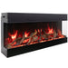 Amantii Tru View Bespoke 45 3-Sided Linear Electric Fireplace Driftwood