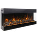 Amantii Tru View Bespoke 55 3-Sided Linear Electric Fireplace Split