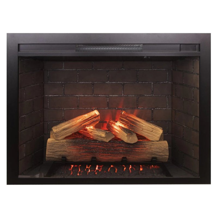 Amantii Fire & Ice Classic Electric Fireplace Front View