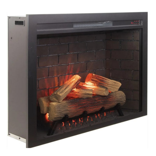 Amantii Fire & Ice Classic Electric Fireplace Side View