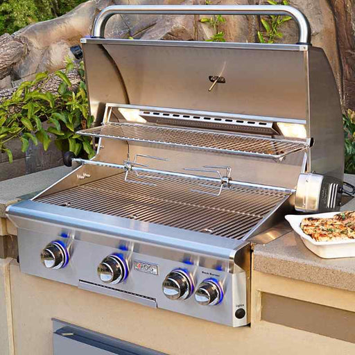 American Outdoor Grill Backburner & Rotisserie System L Series