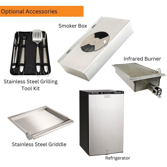 American Outdoor Grill L Series Gas Grill Optional Accessories V2