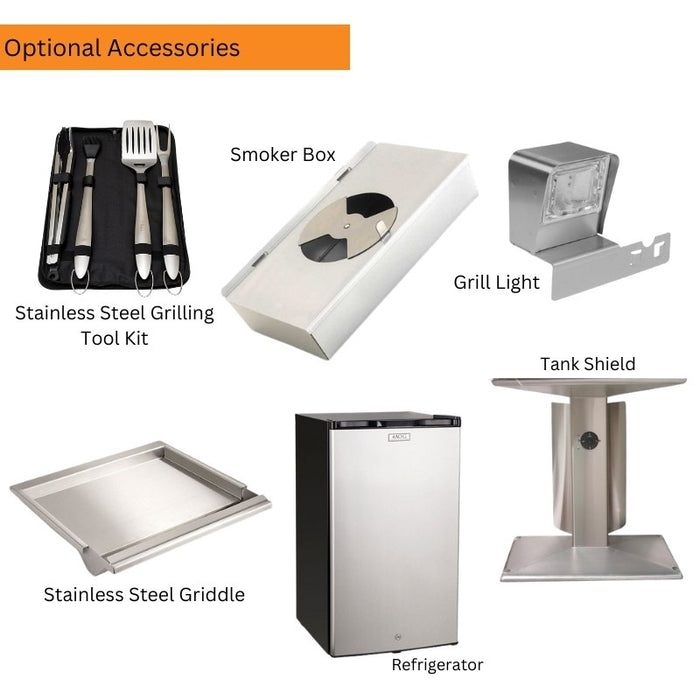 American Outdoor Grill T Series Gas Grill Optional Accessories V4