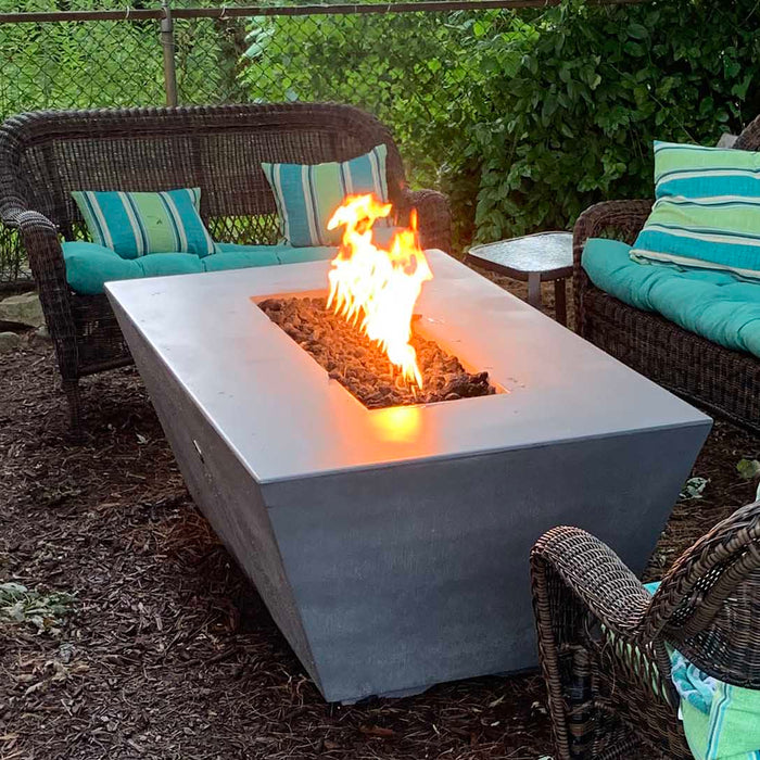 The Outdoor Plus Angelus 60" Fire Pit - GFRC Concrete