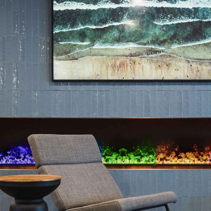 Aquafire Pro 60" Water Vapor Fireplace Insert