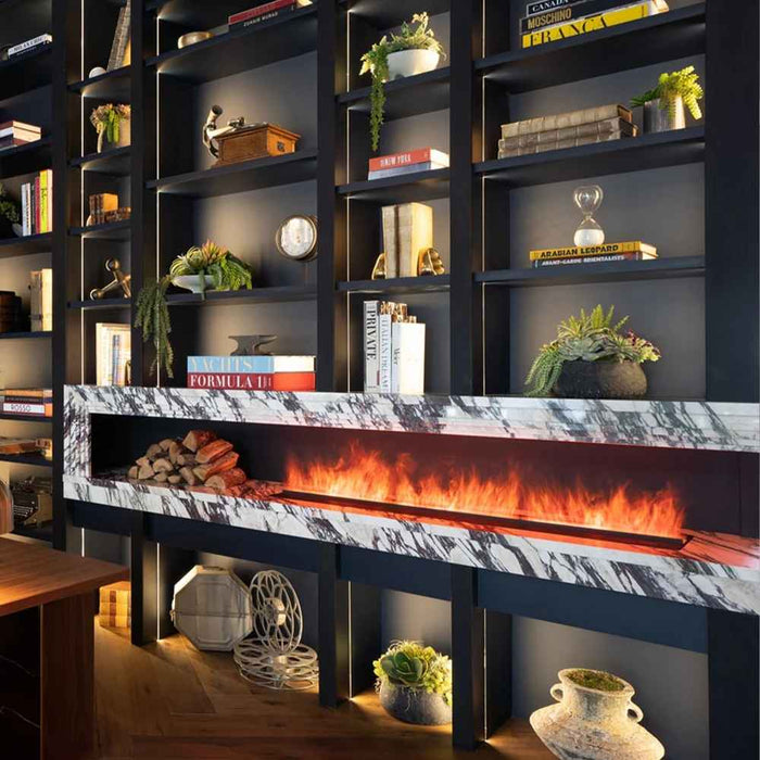 Aquafire 60" Water Vapor Fireplace Insert