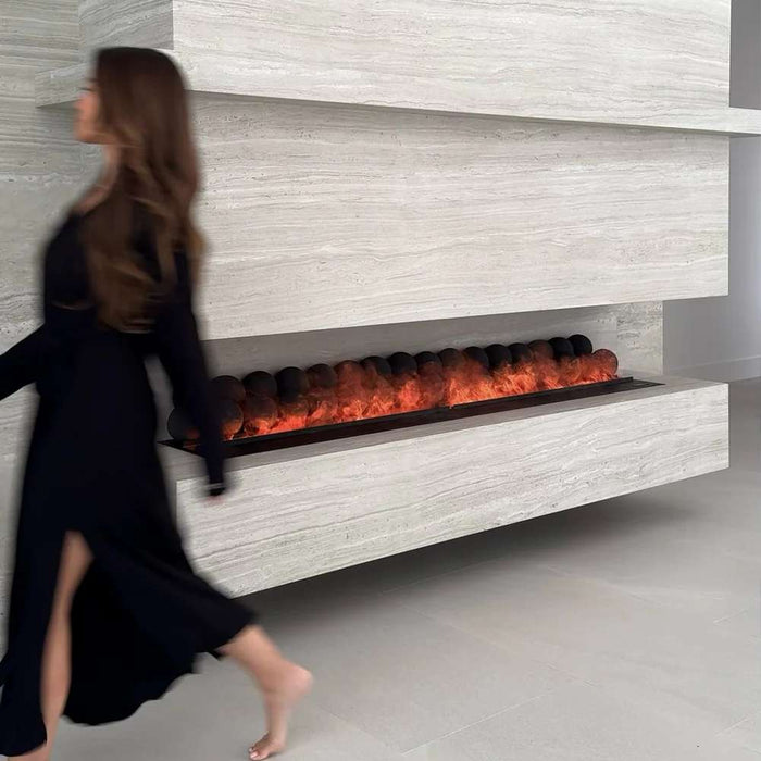 Aquafire 40" Water Vapor Fireplace Insert