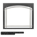 Arched Whitney Front for Napoleon 42" Altitude X plus Satin Nickel Iron Element