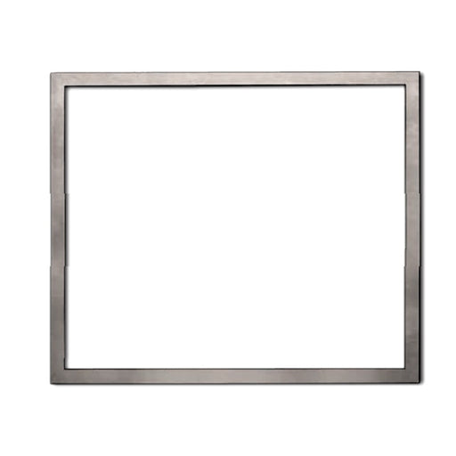 Beveled Frame for Empire Rushmore Direct Vent Fireplaces Brushed Nickel