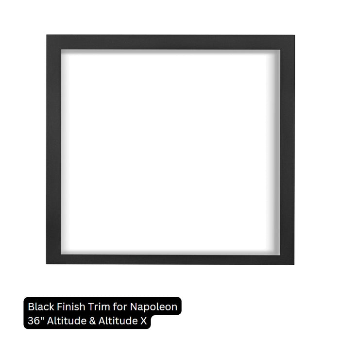 Black Finish Trim for Napoleon 36" Altitude & Altitude X