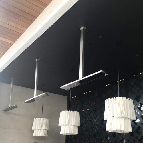  Bromic Platinum Electric Mounting Suspension Poles with 2 Extension Poles