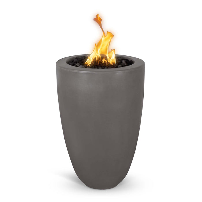 The Outdoor Plus Castillo Fire Pillar - With Door - GFRC Concrete