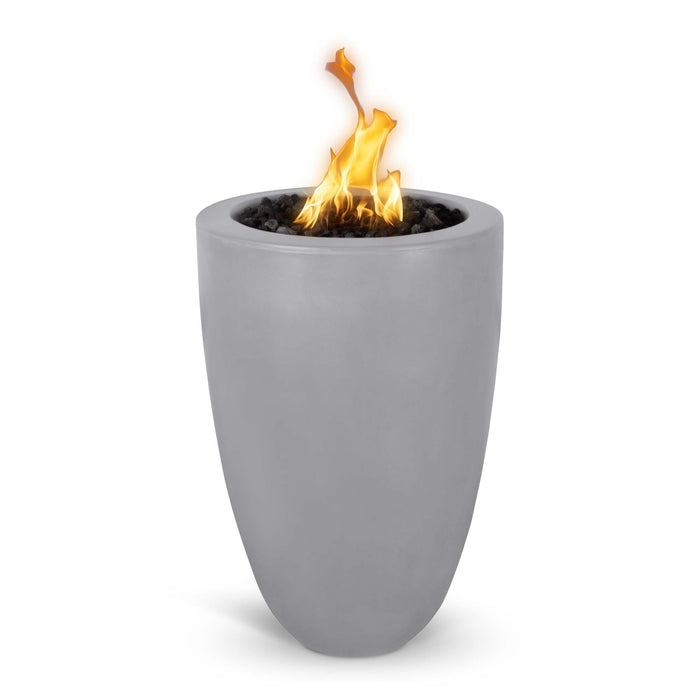 The Outdoor Plus Castillo Fire Pillar - With Door - GFRC Concrete