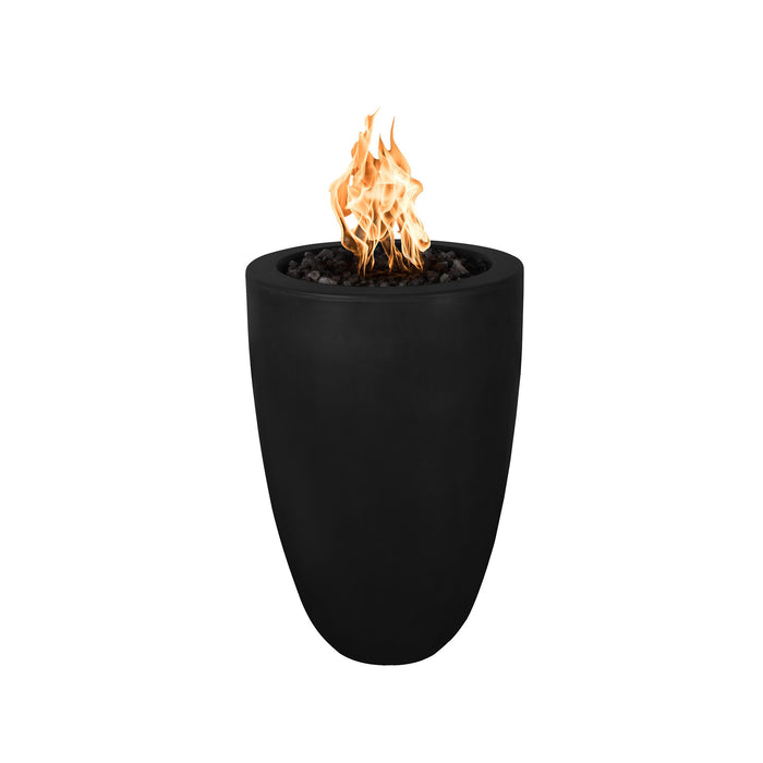 The Outdoor Plus Castillo Fire Pillar - With Door - GFRC Concrete