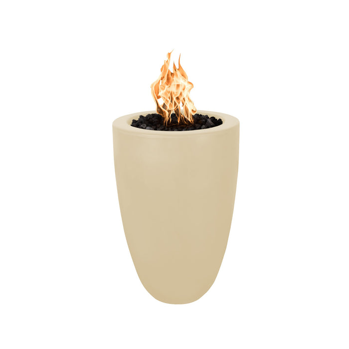 The Outdoor Plus Castillo Fire Pillar - With Door - GFRC Concrete
