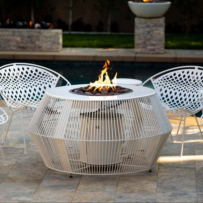 The Outdoor Plus Cesto 60" Fire Pit - Powder Coated Metal