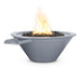 Charleston Fire & Water Bowl - Powder Coated Metal 24 with Lava Rock