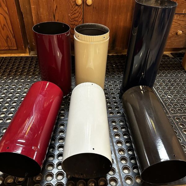 Majestic Vermont Castings 6" x 24" Biscuit Chimney Connector