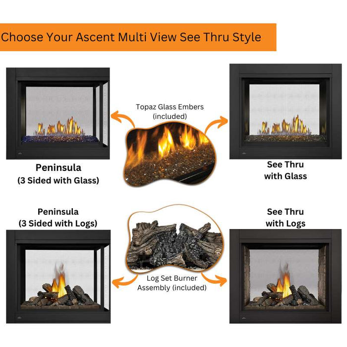 Choose Your Ascent Multi View See Thru Style V1