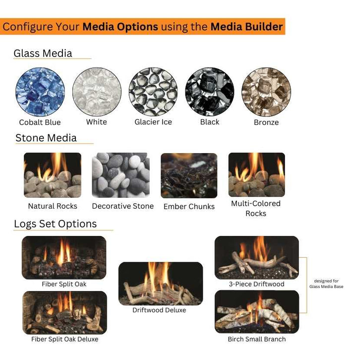 Configure Yours Media Options using the Media Builder - Kingsman IDV 34