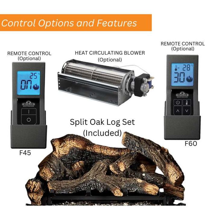 Control Options and Features of your Napoleon Altitude Direct Vent Fireplace